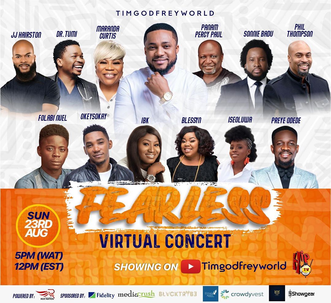 Fearless 2020 Virtual Concert With Tim Godfrey