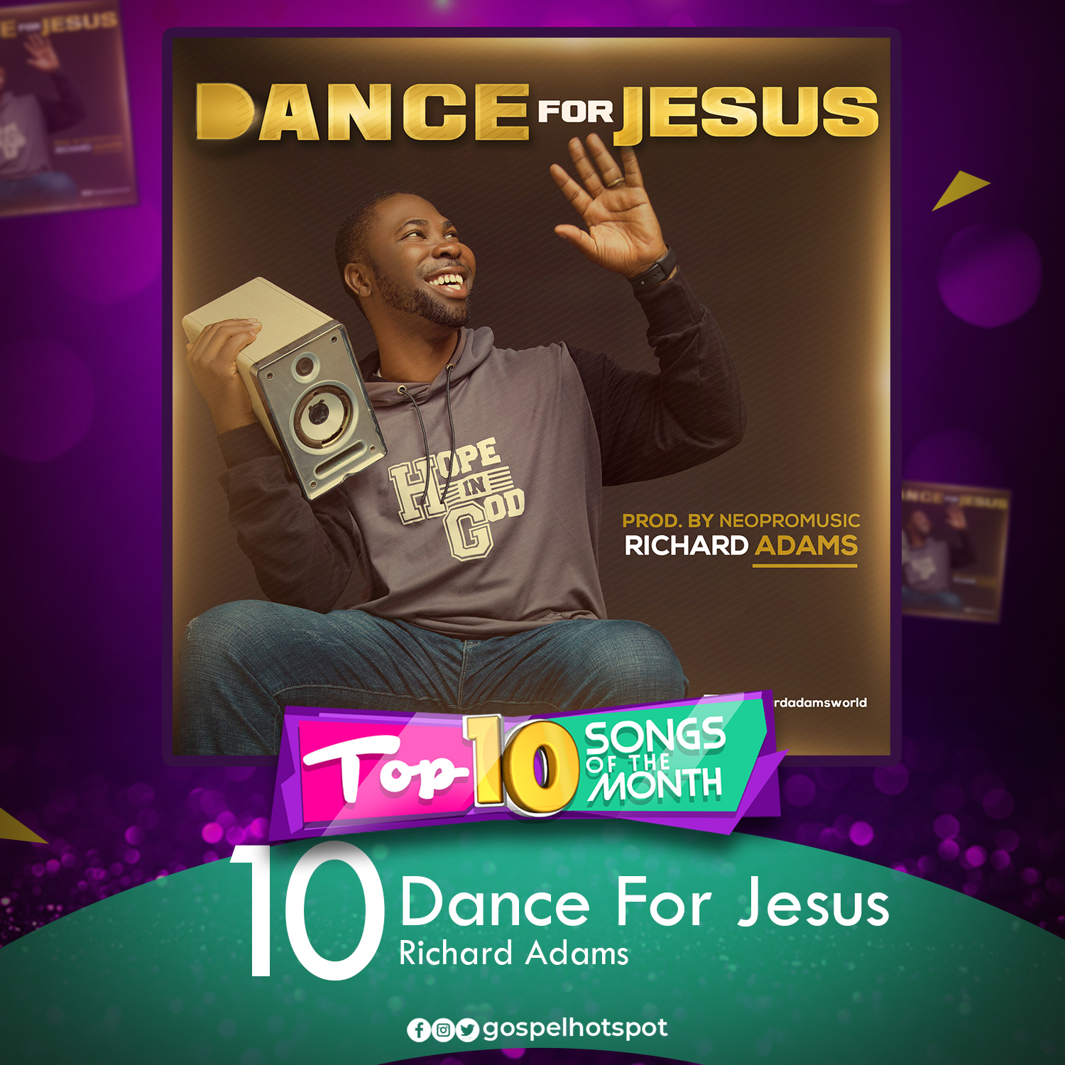 Dance For Jesus – Richard Adams