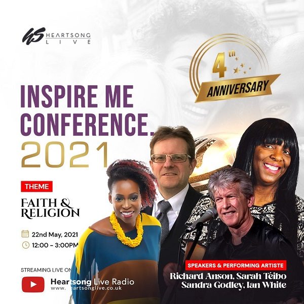 Heartsong Live Set For Inspire Me Conference 2021 To Mark 4th Anniversary 