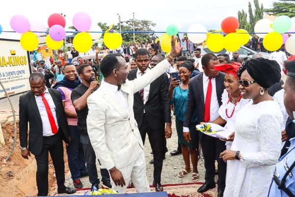 Pastor Enenche Commissions Road Project Constructed By Church