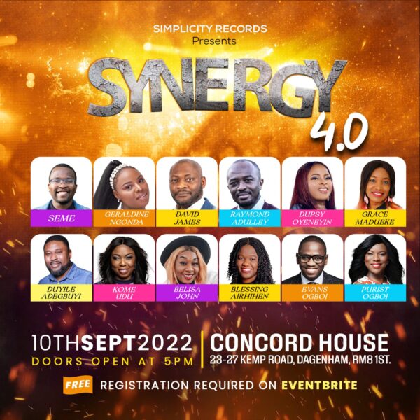 Simplicity Records Presents Synergy 4.0 Concert Live Recording