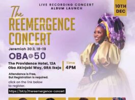 OBA To Celebrate 50 Years with The ‘REEMERGENCE’ Concert/Album Launch