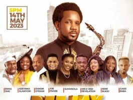 The stage is set as energetic Nigerian gospel music minister, worship leader, recording artiste, and saxophonist Beejay Sax looks set to host the “Beejay Sax Live 2023″ Concert.