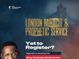 London Miracle & Prophetic Service With Rev. Sam Oye