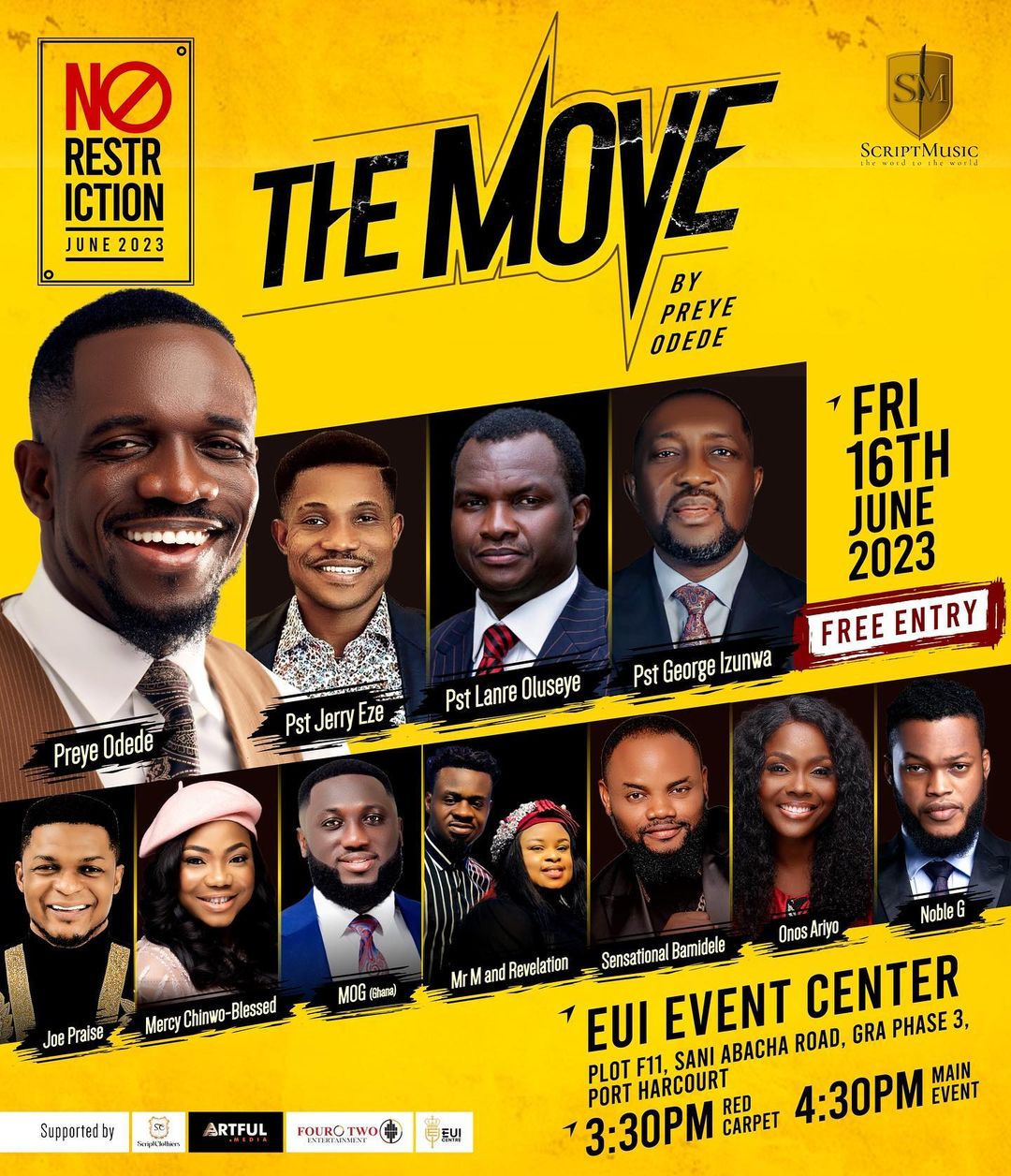 The MOVE Concert With Preye Odede