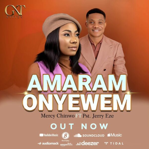 Amaram Onyewem'' - Mercy Chinwo Releases New Single Featuring Jerry Eze