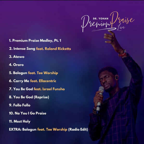[Album] Premium Praise (Live) - Dr. Yohan