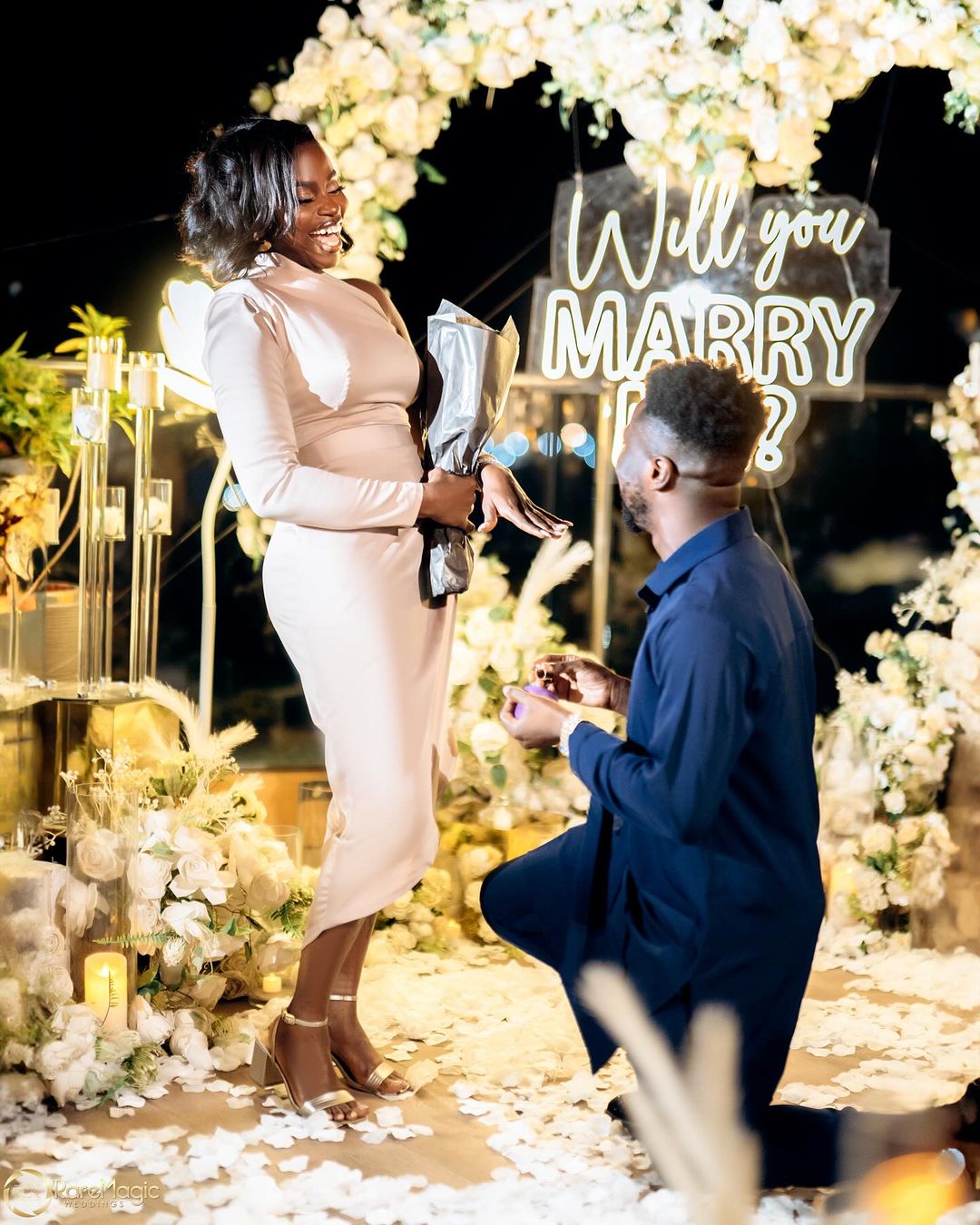 Gospel Singer Peterson Okopi Is Engaged