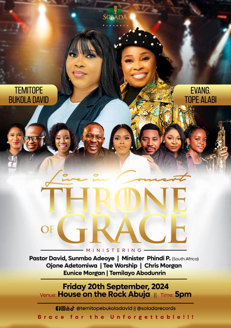 Throne Of Grace Live Concert With Temitope Bukola David