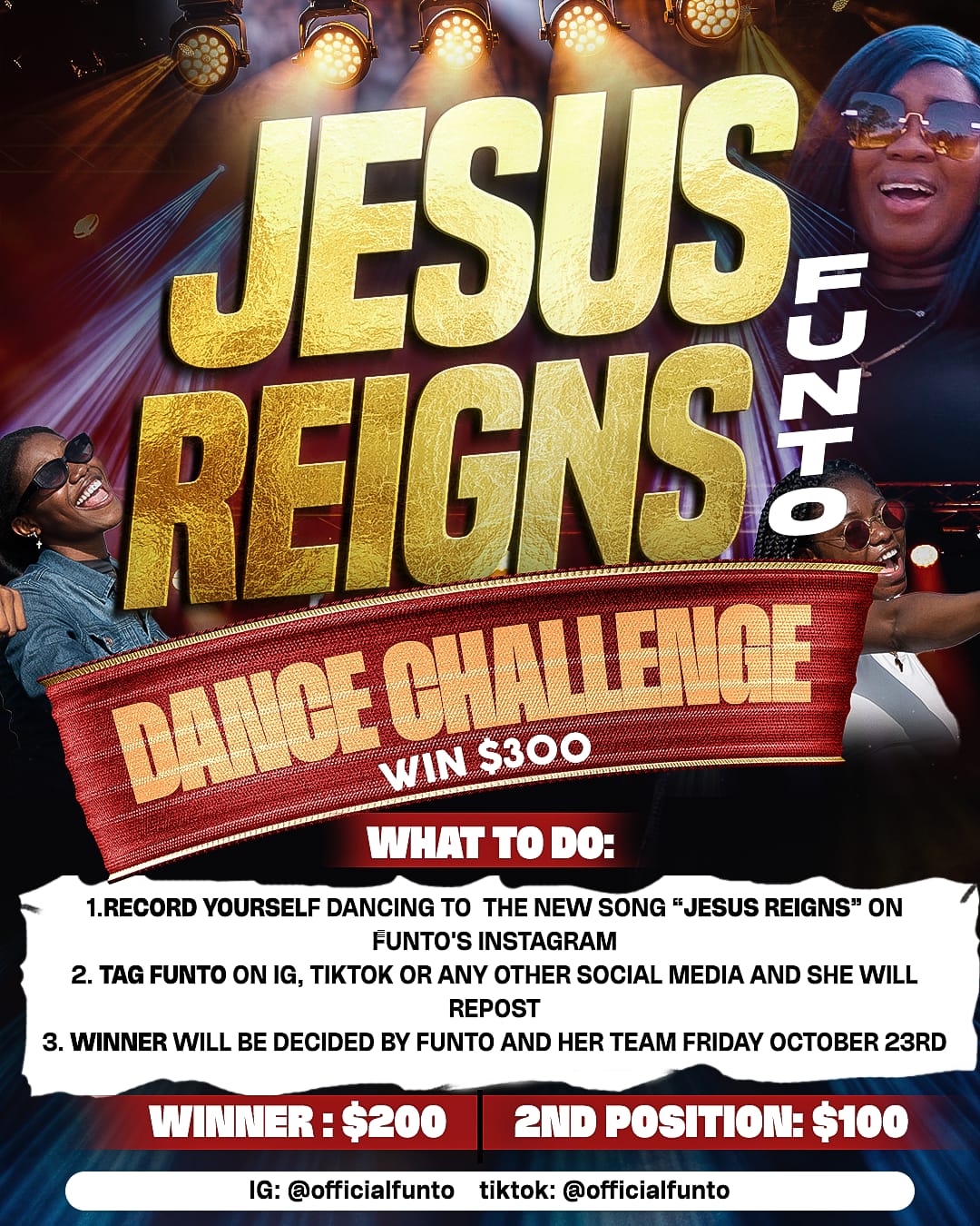  Funto's 'Jesus Reigns Dance Challenge' Is Here