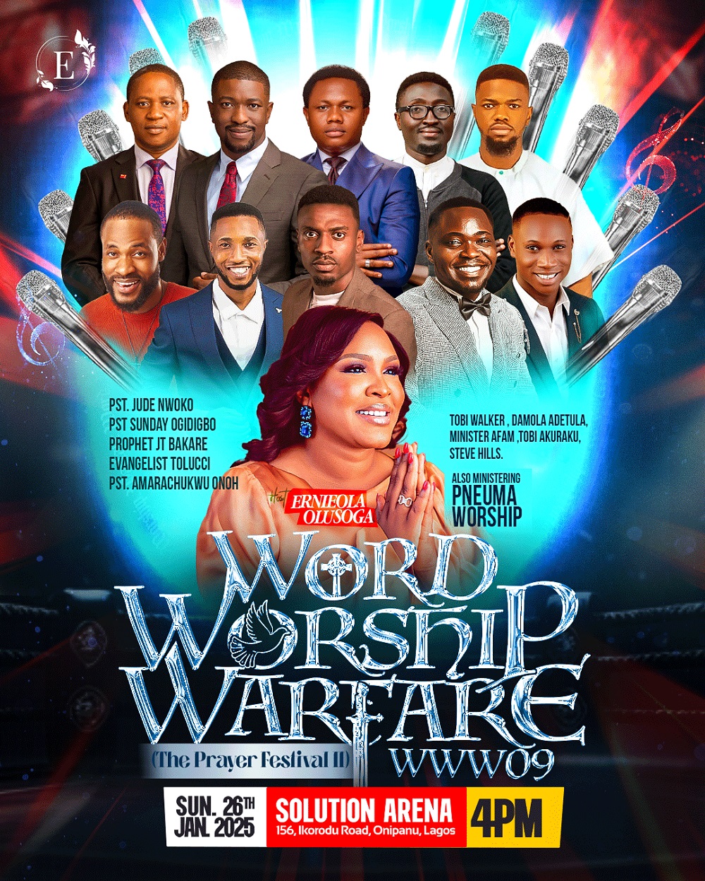 Ernieola Olusoga Is Set For “Word, Worship And Warfare” 9th Edition