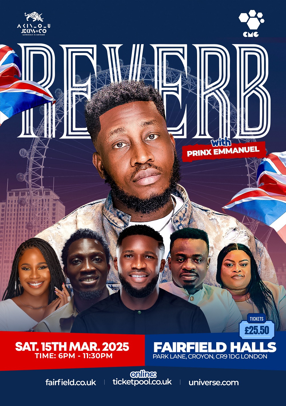 Prinx Emmanuel Live In London: REVERB Concert