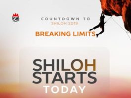 Programme Schedule For Shiloh 2019