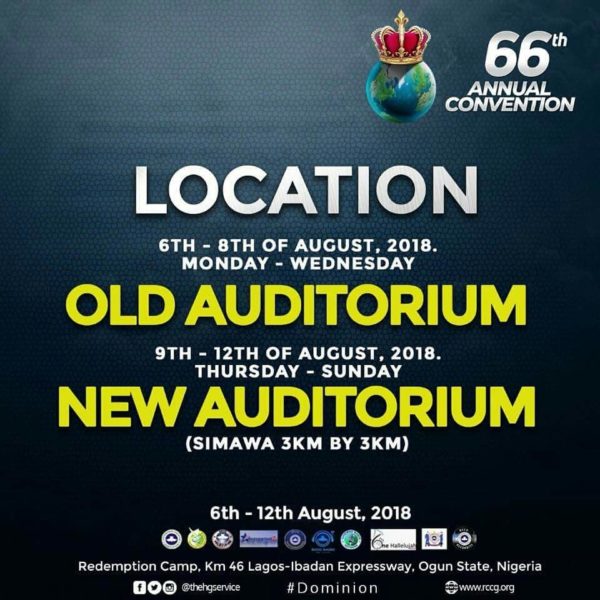 RCCG 66th Annual Convention 2018