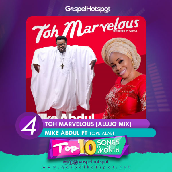 Mike Abdul Ft. Tope Alabi – Toh Marvelous [Alujo Mix]