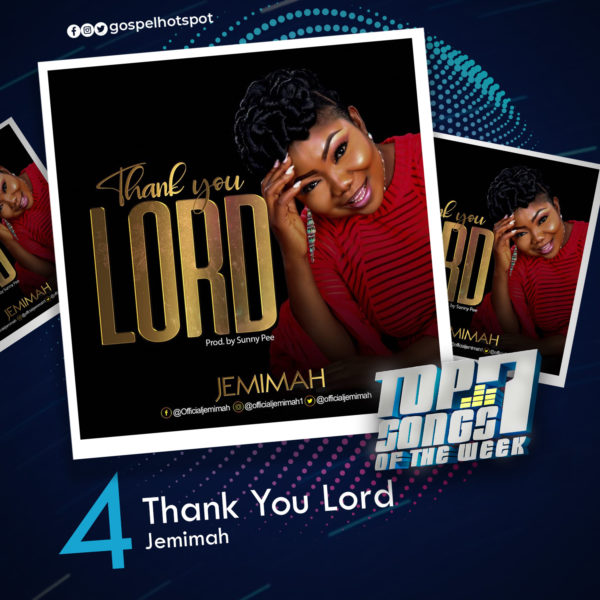 Jemimah – Thank You Lord